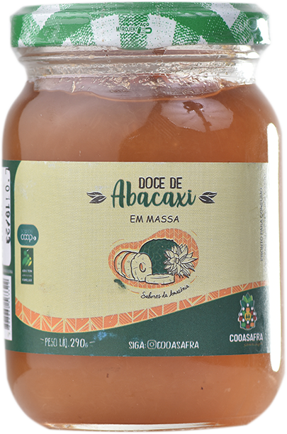 DOCE DE ABACAXI EM MASSA