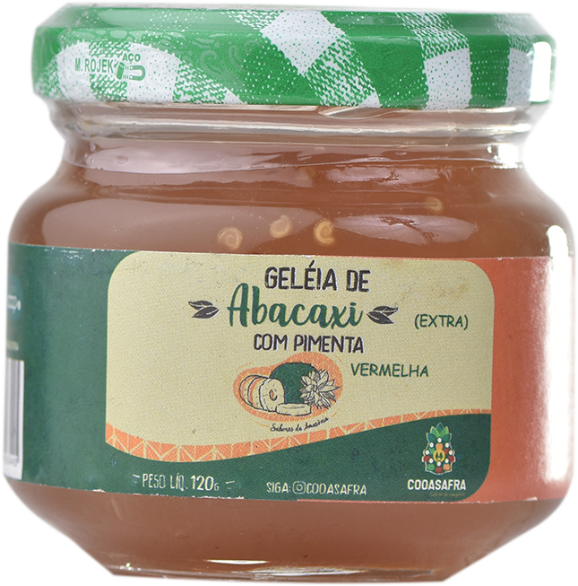 GELEIA DE ABACAXI COM PIMENTA